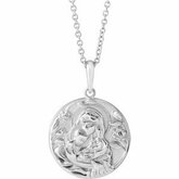 Madonna and Child Necklace or Pendant