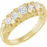 3/4 CTW Diamond Accented Band